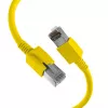 EFB Elektronik DCK1001GE.0,5 Cavo patch LED RJ45 Cat.6A S/FTP FRNC, giallo
