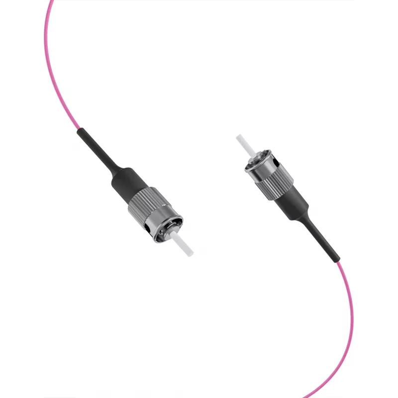 EFB Elektronik Pigtail in fibra ST 50/125 µm OM4 Erika Violet, 2 m