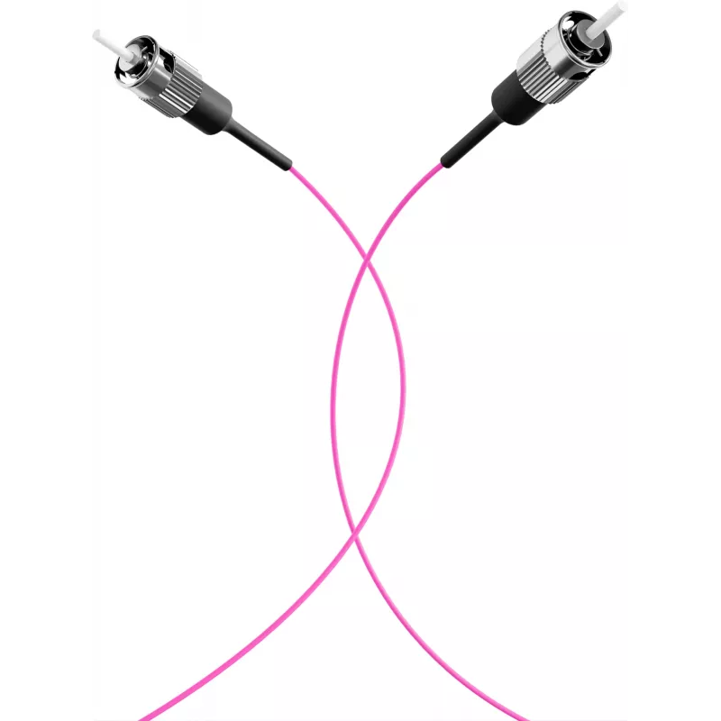 EFB Elektronik Pigtail in fibra ST 50/125 µm OM4 Erika Violet, 2 m