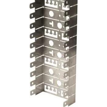 EFB Elektronik Vasca di montaggio LSA, 50 moduli, profondità 30 mm, misura R 25 mm, confezione da 2 pz.