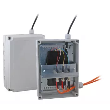 EFB Elektronik Scatola di distribuzione in fibra ottica - RAL 7035 - 12x SC duplex OM4