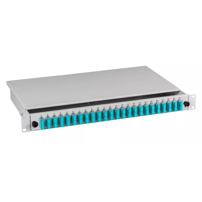 EFB Elektronik Scatola di giunzione SC OM4 24 pigtail / 12 accoppiatori