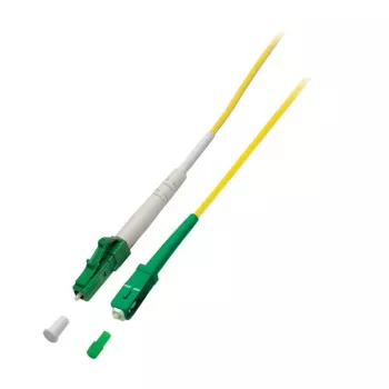EFB Elektronik cavo patch in fibra ottica simplex LC/APC-SC/APC G.657.A2 20 m 2,0 mm giallo 9/125 µm