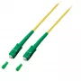EFB Elektronik simplex jumper SC/APC-SC/APC 9/125µm OS2 LSZH giallo 3,0 mm 20 m