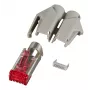 EFB connettore RJ45-Hirose STP, TM21 grigio, 100 pezzi, 3 elementi, Cat. 6