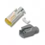 EFB connettore RJ45-Hirose STP, TM31 grigio chiaro, 100 pezzi, 3 elementi, Cat.6A