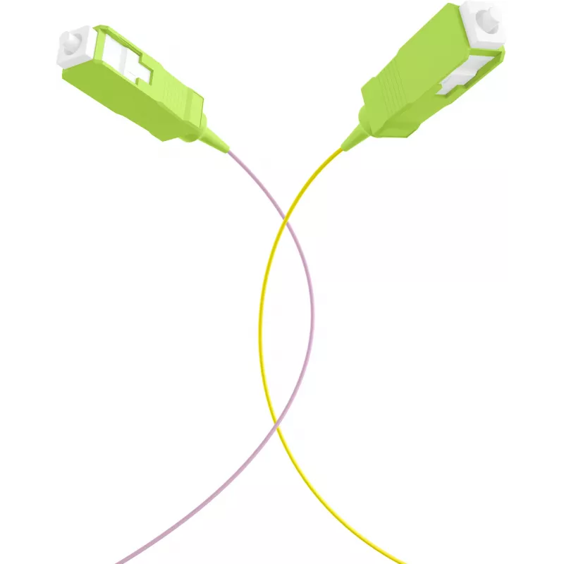 EFB Elektronik Pigtail in fibra SC 50/125 OM5, set 12 colori, 2m