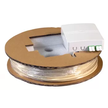 EFB Elektronik FTTX Compact Box preterminata, 2xLC/APC duplex, G.657.A2, 20m