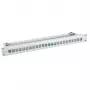 EFB Elektronik patch panel vuoto 19 pollici 24 porte 1U per moduli Keystone, RAL7035 (grigio chiaro)