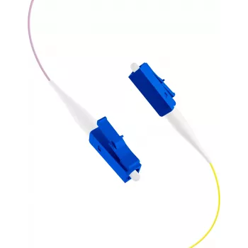 EFB Elektronik Fibre Pigtail LC 9/125 OS2 set 12 colori 2m - set cavo/adattatore - Singlemode o Monomode