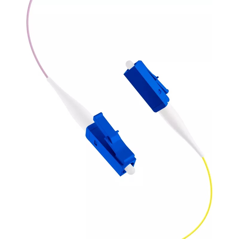 EFB Elektronik Fibre Pigtail LC 9/125 OS2 set 12 colori 2m - set cavo/adattatore - Singlemode o Monomode