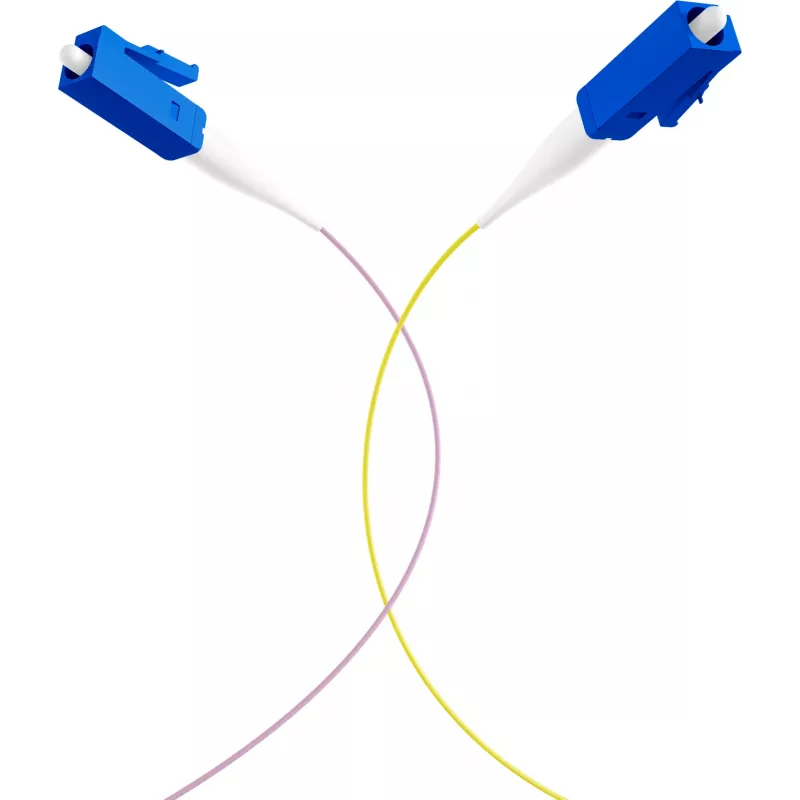 EFB Elektronik Fibre Pigtail LC 9/125 OS2 set 12 colori 2m - set cavo/adattatore - Singlemode o Monomode