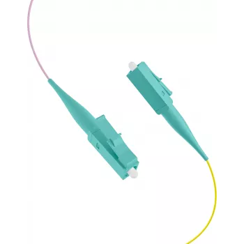 EFB Elektronik Fibre Pigtail LC 50/125 OM3 set 12 colori 2m - set cavo/adattatore - Multimode