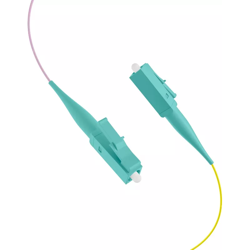 EFB Elektronik Fibre Pigtail LC 50/125 OM3 set 12 colori 2m - set cavo/adattatore - Multimode
