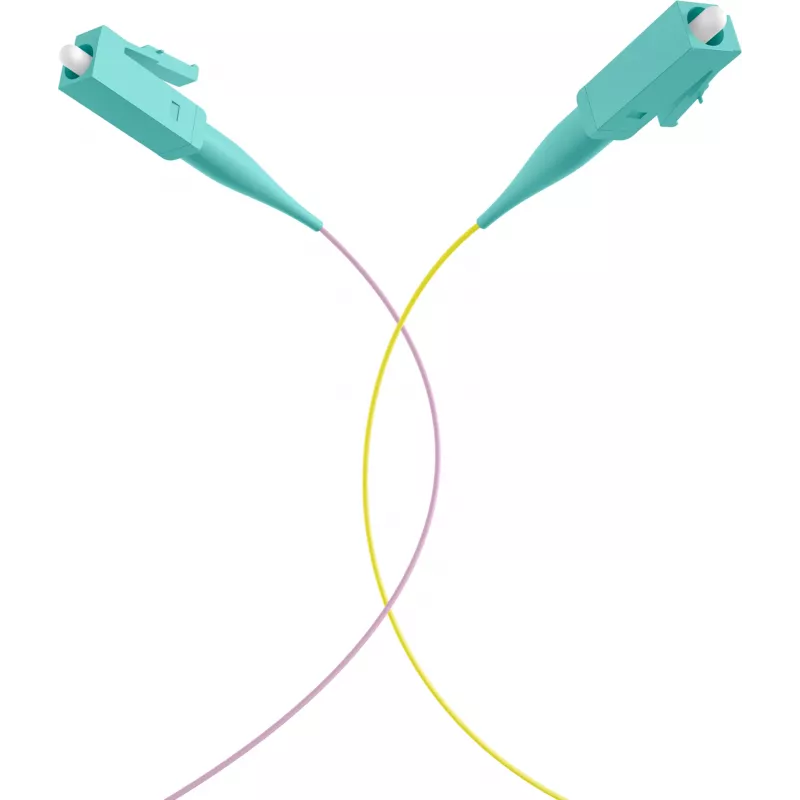 EFB Elektronik Fibre Pigtail LC 50/125 OM3 set 12 colori 2m - set cavo/adattatore - Multimode