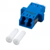 EFB Electronics accoppiatore LC-Duplex OM4 in plastica, case viola, monoblocco, SC-Simplex