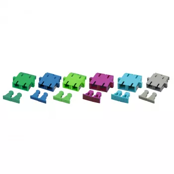 EFB Electronic accoppiatore SC-Duplex OM3 plastica aqua, case