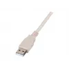 EFB IP67 pressacavo USB 2.0 M20, connettore maschio USB Type-A su connettore maschio USB Type-A, 1,0 m, argento/nero