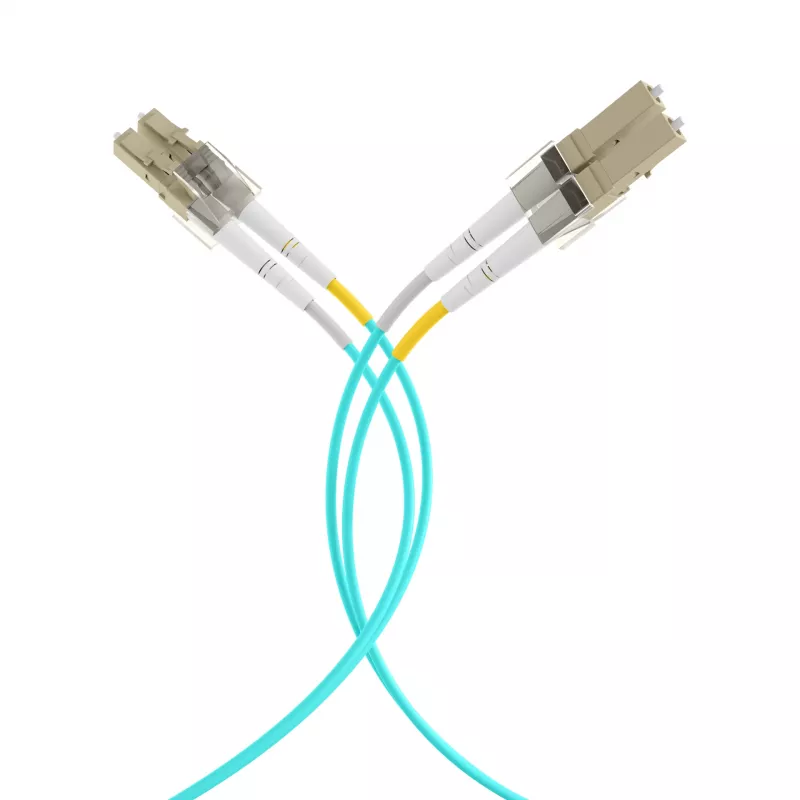 EFB Elektronik IPL-DF-LCULCU-3-0100 - 1 m - OM3 - LC Duplex - Aqua