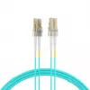 EFB Elektronik IPL-DF-LCULCU-3-1000 cavo patch in fibra ottica, 10 m, OM3, LC/UPC su LC/UPC, duplex, LSZH, aqua