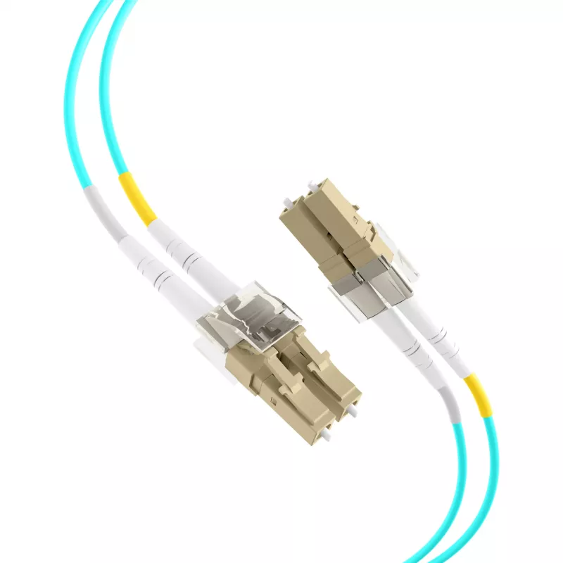 EFB Elektronik IPL-DF-LCULCU-3-1000 cavo patch in fibra ottica, 10 m, OM3, LC/UPC su LC/UPC, duplex, LSZH, aqua