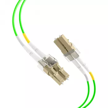 EFB Elektronik IPL-DR-LCULCU-5-0500 cavo patch in fibra ottica, OM5, LC/UPC su LC/UPC, 5 m, LSZH, verde lime