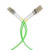 EFB Elektronik IPL-DR-LCULCU-5-0500 cavo patch in fibra ottica, OM5, LC/UPC su LC/UPC, 5 m, LSZH, verde lime