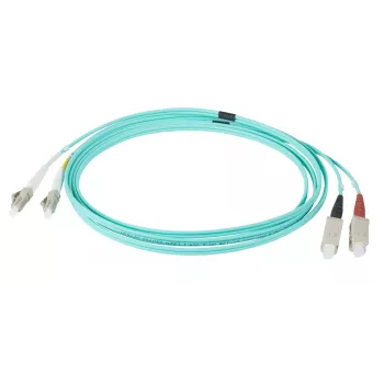 EFB Elektronik IPL-DR-LCUSCU-3-0200 Cavo patch in fibra ottica OM3 LC-SC duplex 2 m