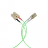 EFB Elektronik IPL-DR-LCUSCU-5-1000 Cavo patch in fibra ottica, OM5, LC-SC, 10 m, LSZH, verde lime