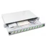 EFB Electronics Cassetto di giunzione estensibile LC 12 pigtail offset 6 accoppiatori OM3