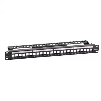 EFB Electronics Pannello di distribuzione 19 pollici 48 porte 1U per moduli slimline colore metallo