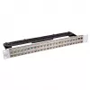 EFB Electronics Pannello di distribuzione 19 pollici 48 porte 1U per moduli slimline colore metallo