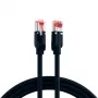 EFB-Elektronik Cavo patch RJ45 Cat.6A S/FTP LSZH Draka UC900 TM21 nero 40m