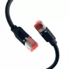 EFB-Elektronik Cavo patch RJ45 Cat.6A S/FTP LSZH Draka UC900 TM21 nero 40m