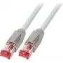EFB Elektronik Cavo patch RJ45 Cat.6A S/FTP LSZH Dätwyler 7702 TM21 grigio 50m