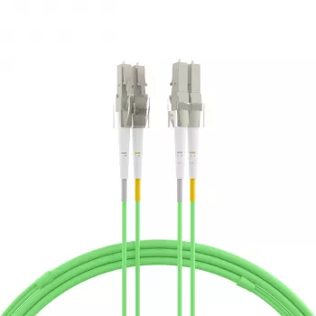 EFB Cavo patch duplex LC-LC OM5 1,5m LSZH 2mm verde lime