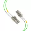 EFB Cavo patch duplex LC-LC OM5 1,5m LSZH 2mm verde lime