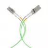 EFB Cavo patch duplex LC-LC OM5 1,5m LSZH 2mm verde lime