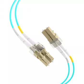 EFB Electronics Jumper duplex LC-LC 50/125 OM3 LSZH aqua flat twin 3x5mm 5m