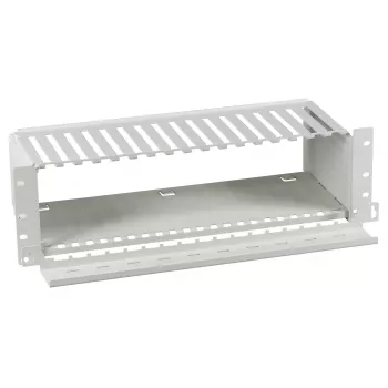 EFB Elektronik Supporto FTTH 19 pollici 3U per 17 moduli FTTH-MODUL-X incl. gestione cavi