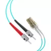 EFB Elektronik O0313.40 Cavo patch in fibra ottica, OM3, 40 m, LC-ST, aqua