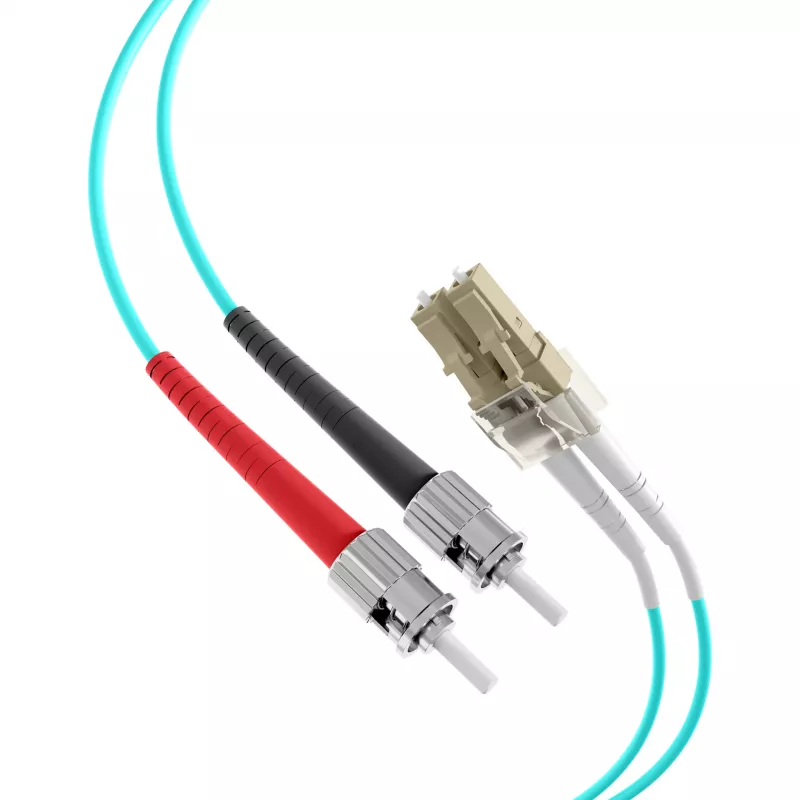 EFB Elektronik O0313.40 Cavo patch in fibra ottica, OM3, 40 m, LC-ST, aqua