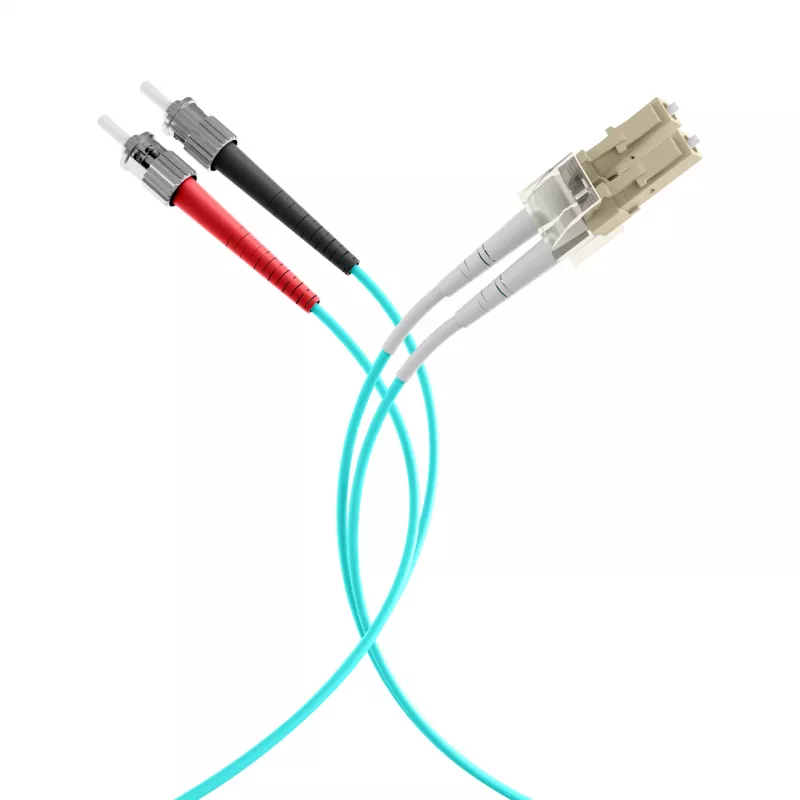 EFB Elektronik O0313.40 Cavo patch in fibra ottica, OM3, 40 m, LC-ST, aqua