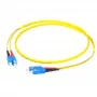 EFB-Elektronik duplex jumper SC-SC 9/125µm OS2 LSZH flat twin 3x5mm giallo 40m