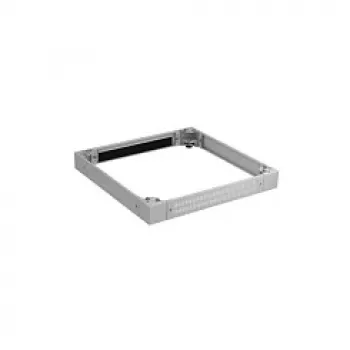 EFB-Elektronik Zoccolo per armadio rack serie PRO 800x1200 mm, altezza 100 mm, RAL 7035 grigio chiaro