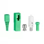 EFB Electronics Connettore SC/APC simplex 2,0 mm per lucidatura angolata 8° 2,0 mm