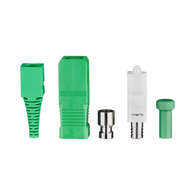 EFB Electronics Connettore SC/APC simplex 2,0 mm per lucidatura angolata 8° 2,0 mm
