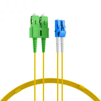 EFB Elektronik Jumper duplex LC-SC/APC 9/125µm OS2 LSZH giallo 2,0mm 35m