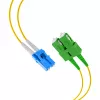 EFB Elektronik Jumper duplex LC-SC/APC 9/125µm OS2 LSZH giallo 2,0mm 35m