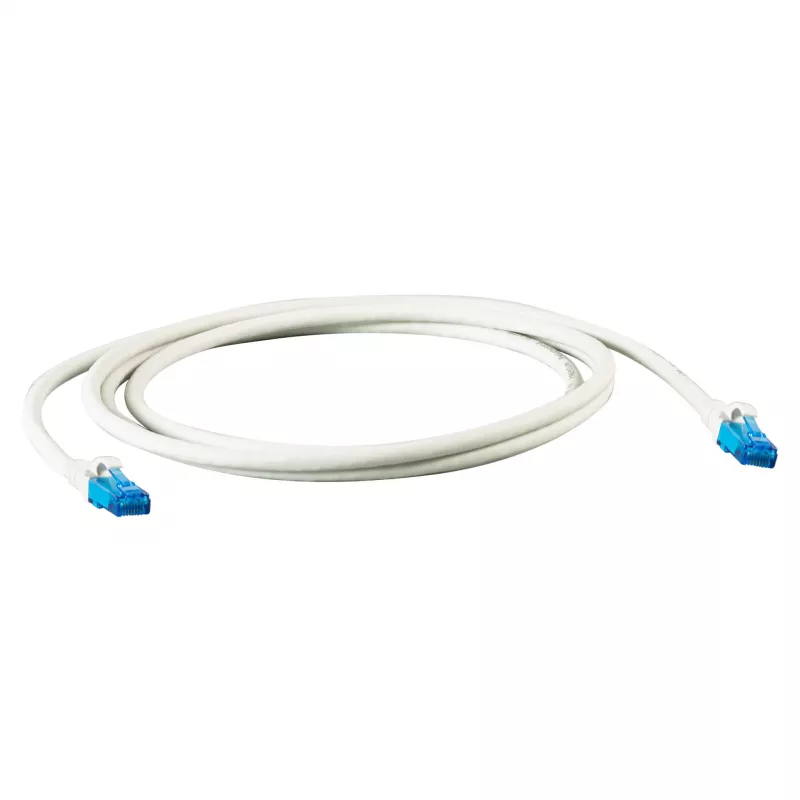 EFB Elektronik IPK-6A-U-HFR-WS-1000 Cavo patch Cat6a U/UTP 10 m bianco